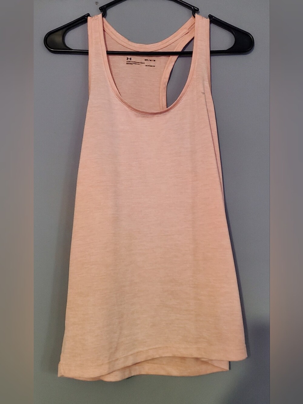 Under Armour Pale Pink Racerback Tank Top